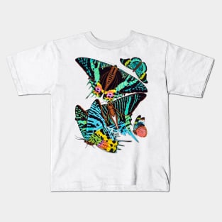 Butterflies Watercolor #4 Kids T-Shirt